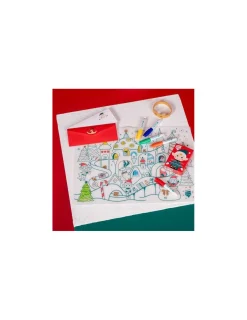 Super Petit Set à colorier silicone Village de Noël -