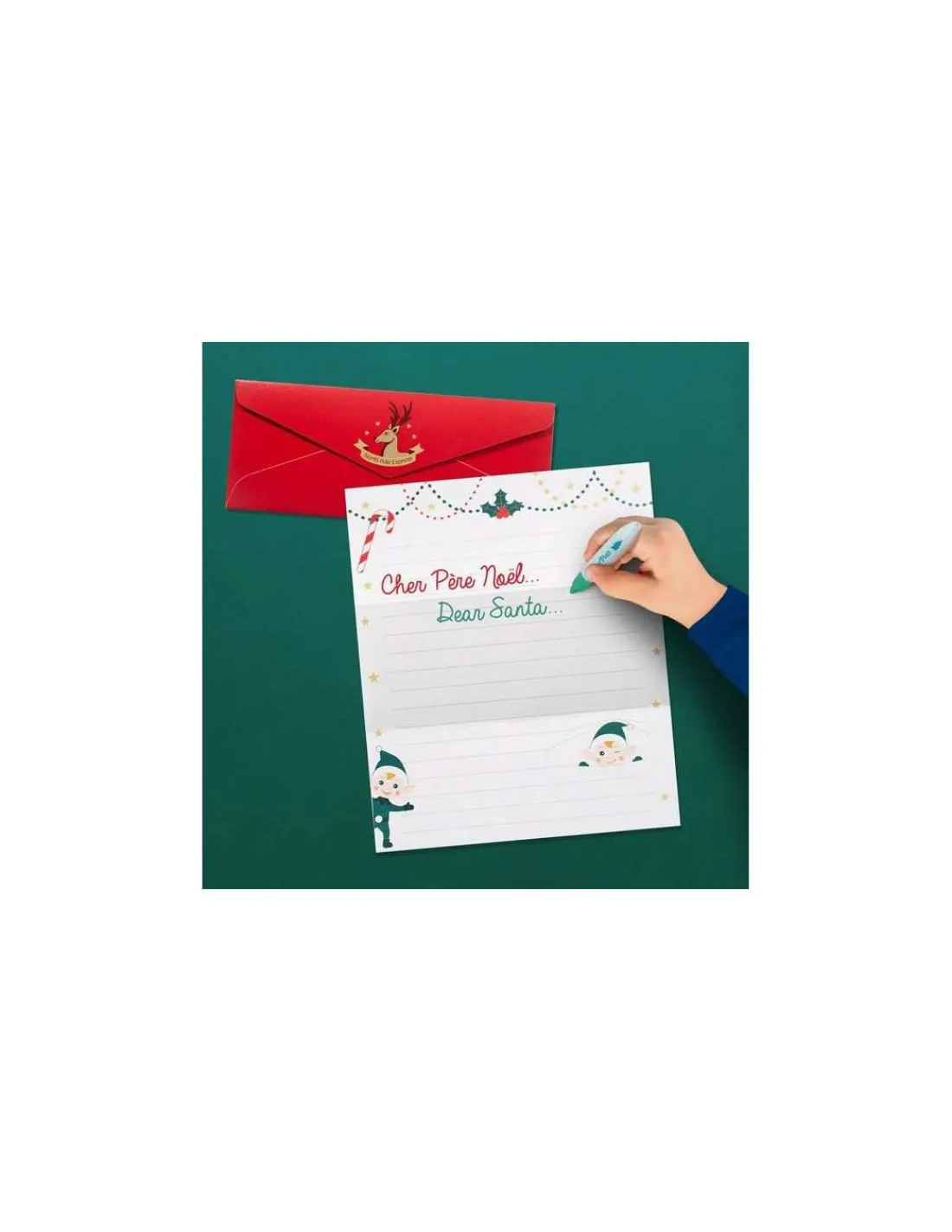 Super Petit Set à colorier silicone Village de Noël -