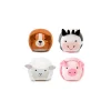 Little Big Friends Set de 4 balles doudous ferme -