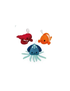 Janod Set de 3 barboteurs marins -