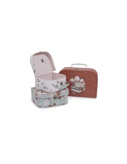 Moulin Roty Set de 3 valises Après la pluie -