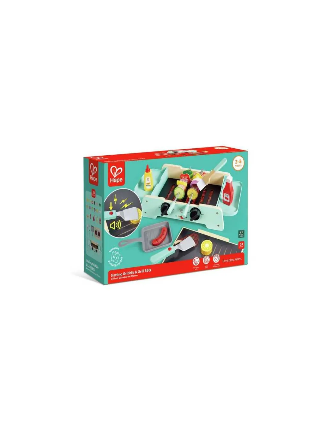 Hape Toys Set de barbecue et plancha - Hape