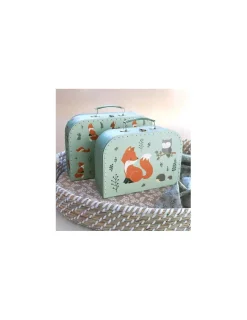 A little lovely company Set de valises amis de la forêt -