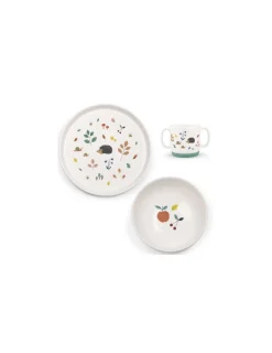 Moulin Roty Set vaisselle porcelaine Pomme des bois -