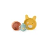 Moulin Roty Set vaisselle silicone Trois Petits Lapins -