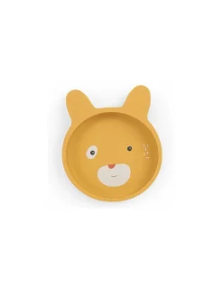 Moulin Roty Set vaisselle silicone Trois Petits Lapins -
