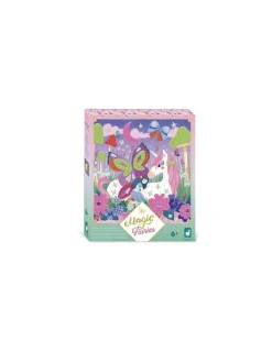 Janod Stickers et sable phosphorescent Magic Fairies -