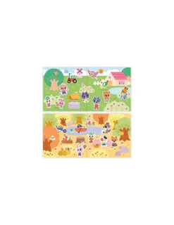 Janod Stickers épais repositionnables 2 ans -