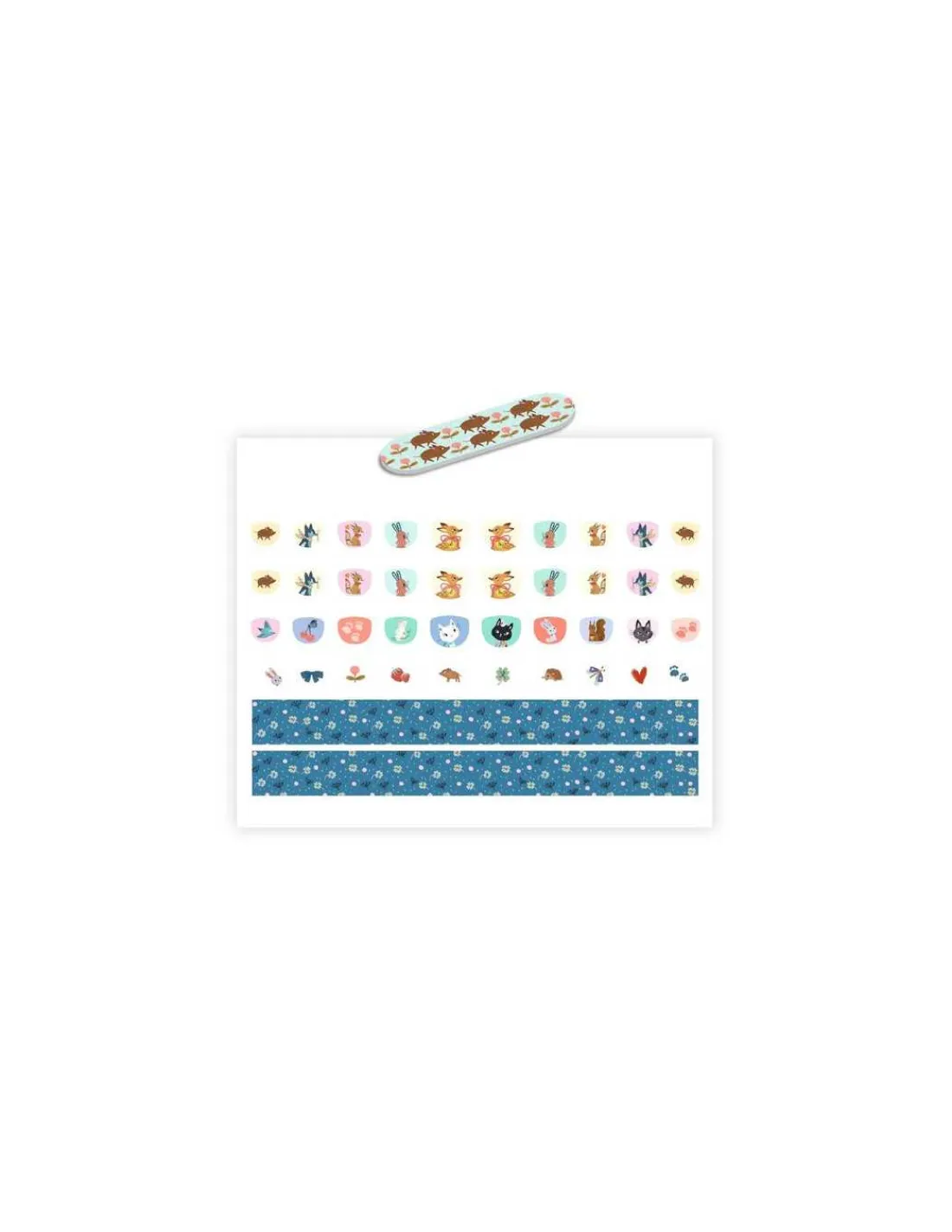 Enfant Djeco Stickers pour les ongles Mimi -