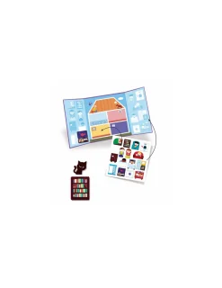 Djeco Stickers repositionnables la maison -