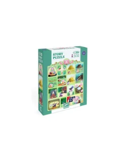 Djeco Story puzzle Les Trois Petits Cochons 35 pièces -