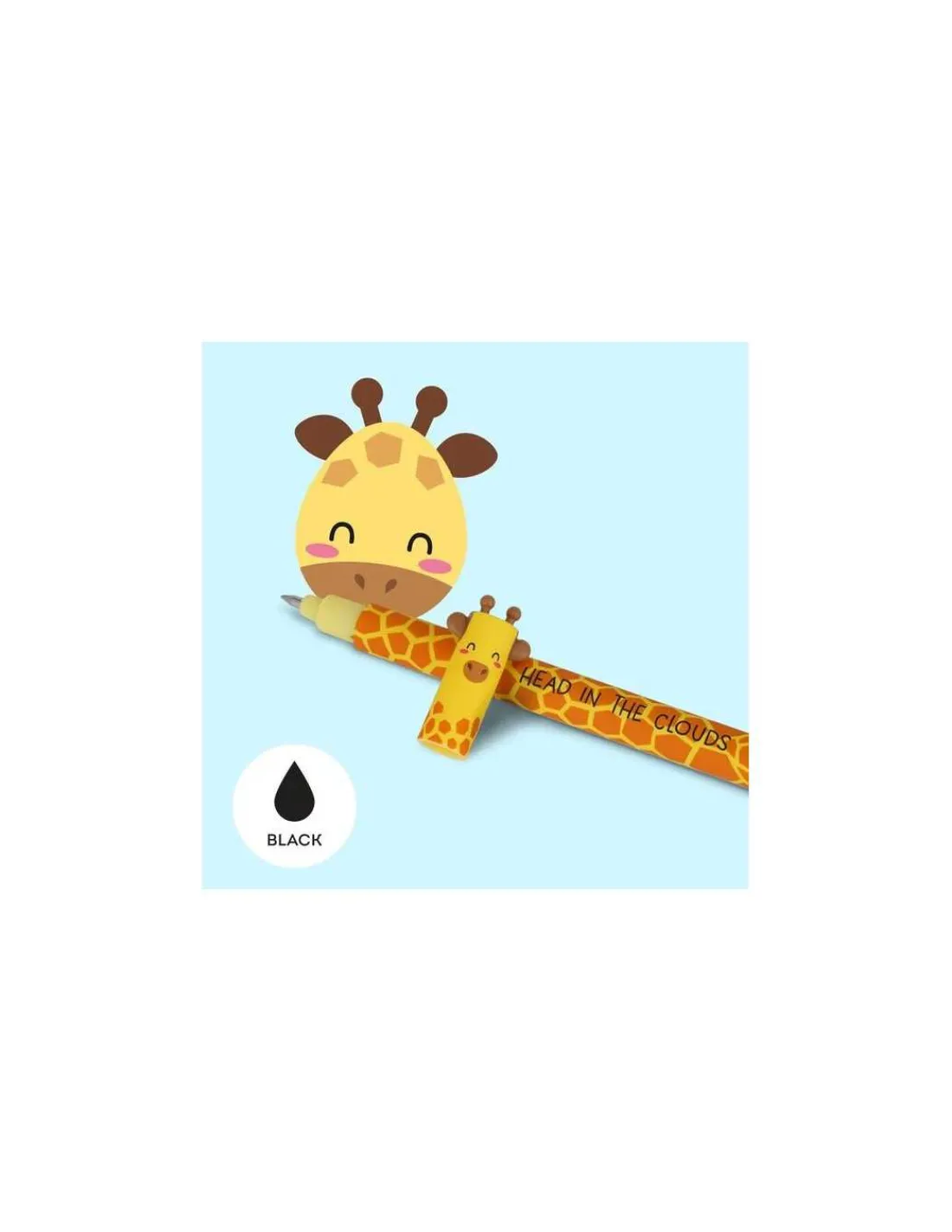 Enfant Legami Stylo à encre gel effaçable Girafe -