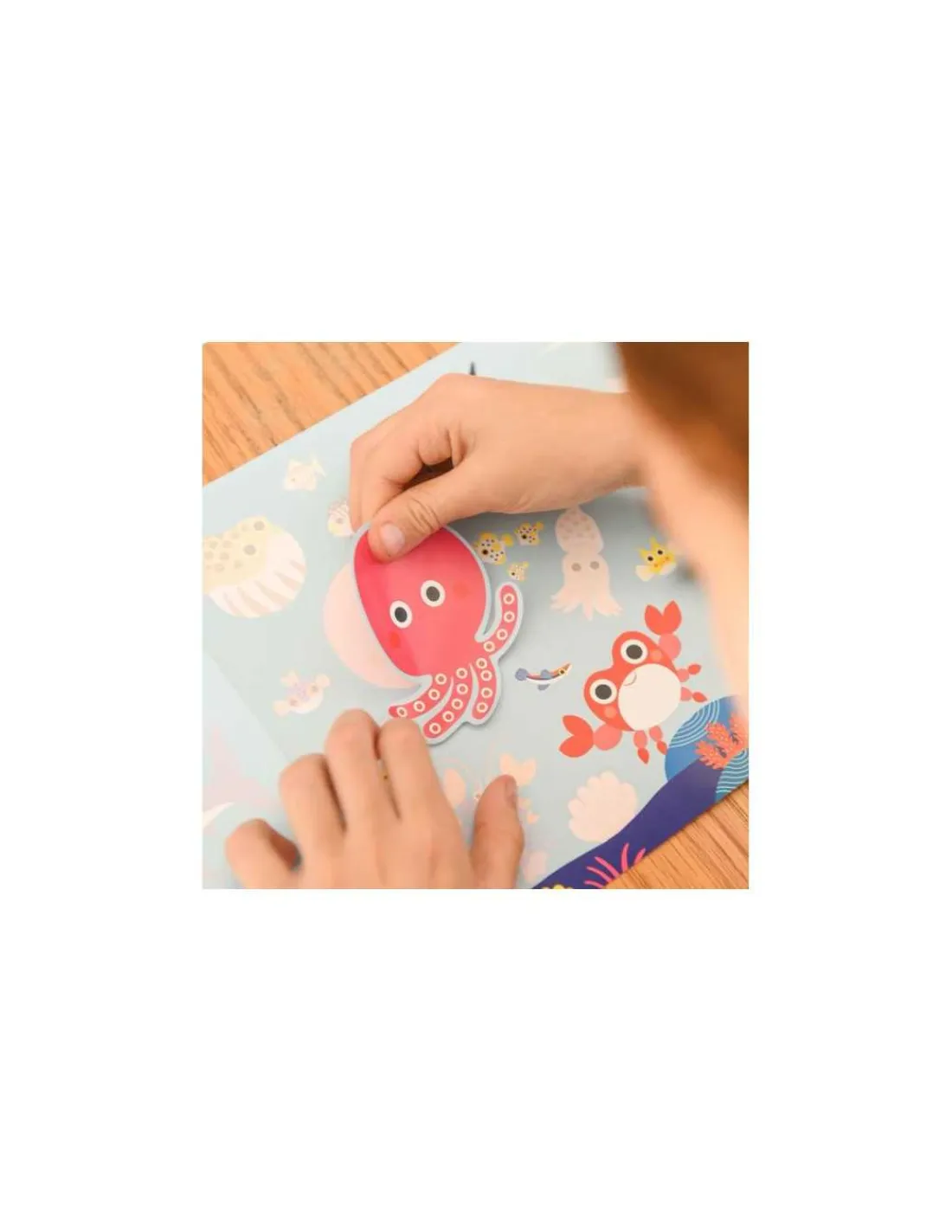 Poppik Super stickers Animaux sauvages -