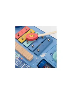 Moulin Roty Table multi-activités musicale Puce & Pilou -