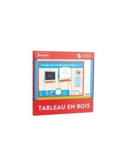 Enfant Jeujura Tableau multifonctions en bois -