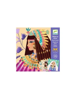 Djeco Tableaux à métalliser Parures précieuses -