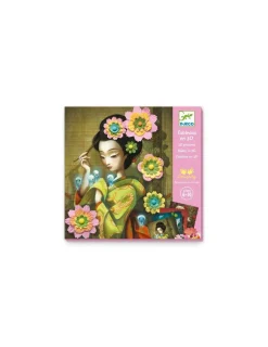 Djeco Tableaux en 3D Rock'n'Roses -