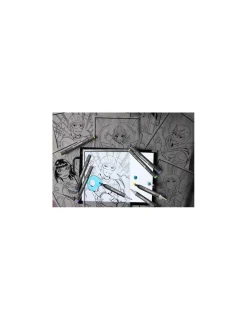 Enfant Sycomore Tablette lumineuse et atelier marqueurs Manga -