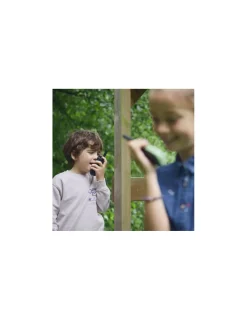 Enfant Kidywolf Talkie walkie avec batterie orange et vert -