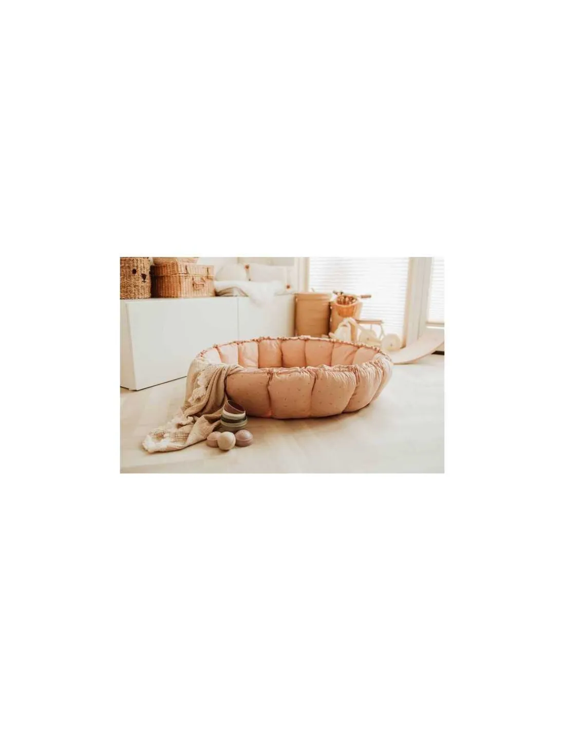 PlayandGo Tapis de jeu 3 en 1 Bloom fleuri -