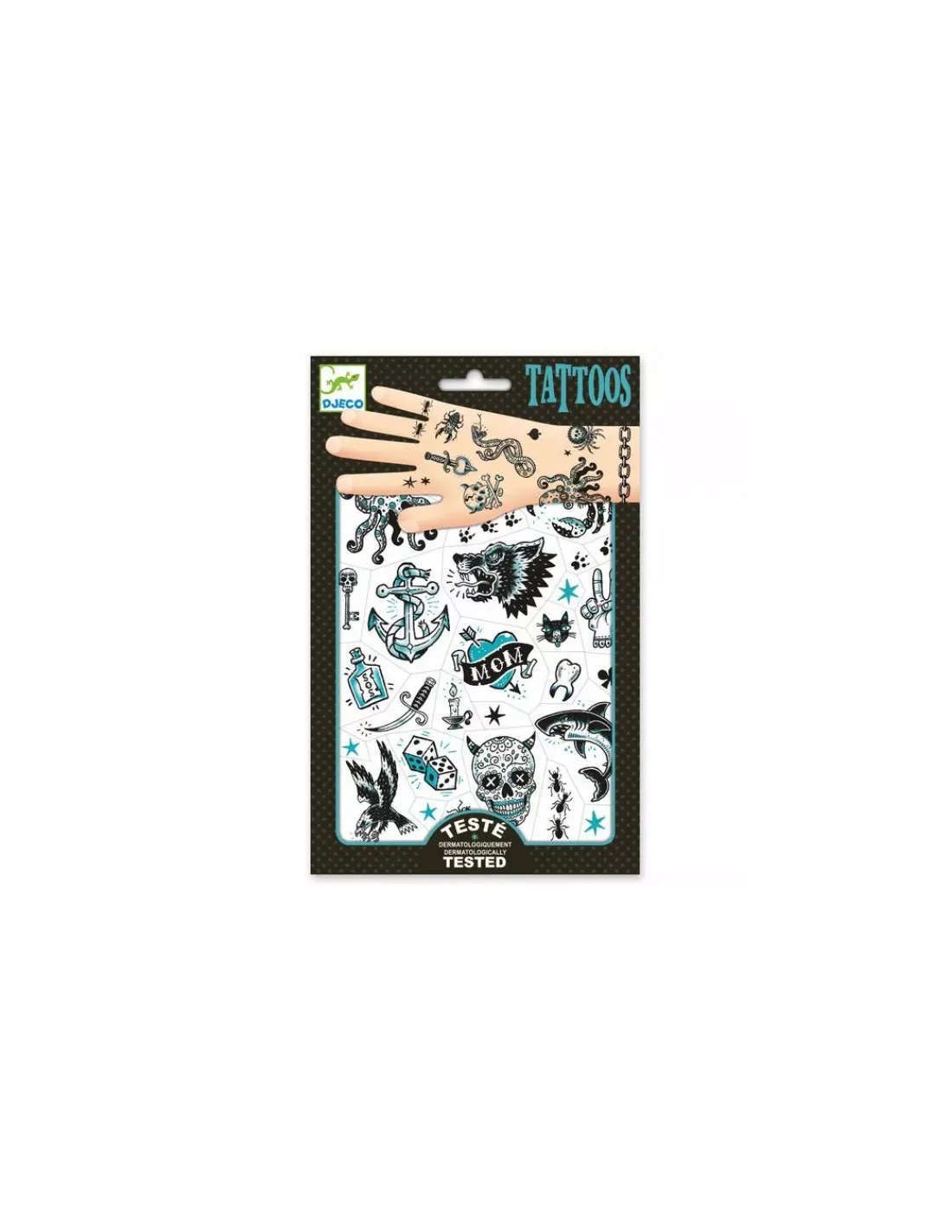 Enfant Djeco Tatouages Dark side -
