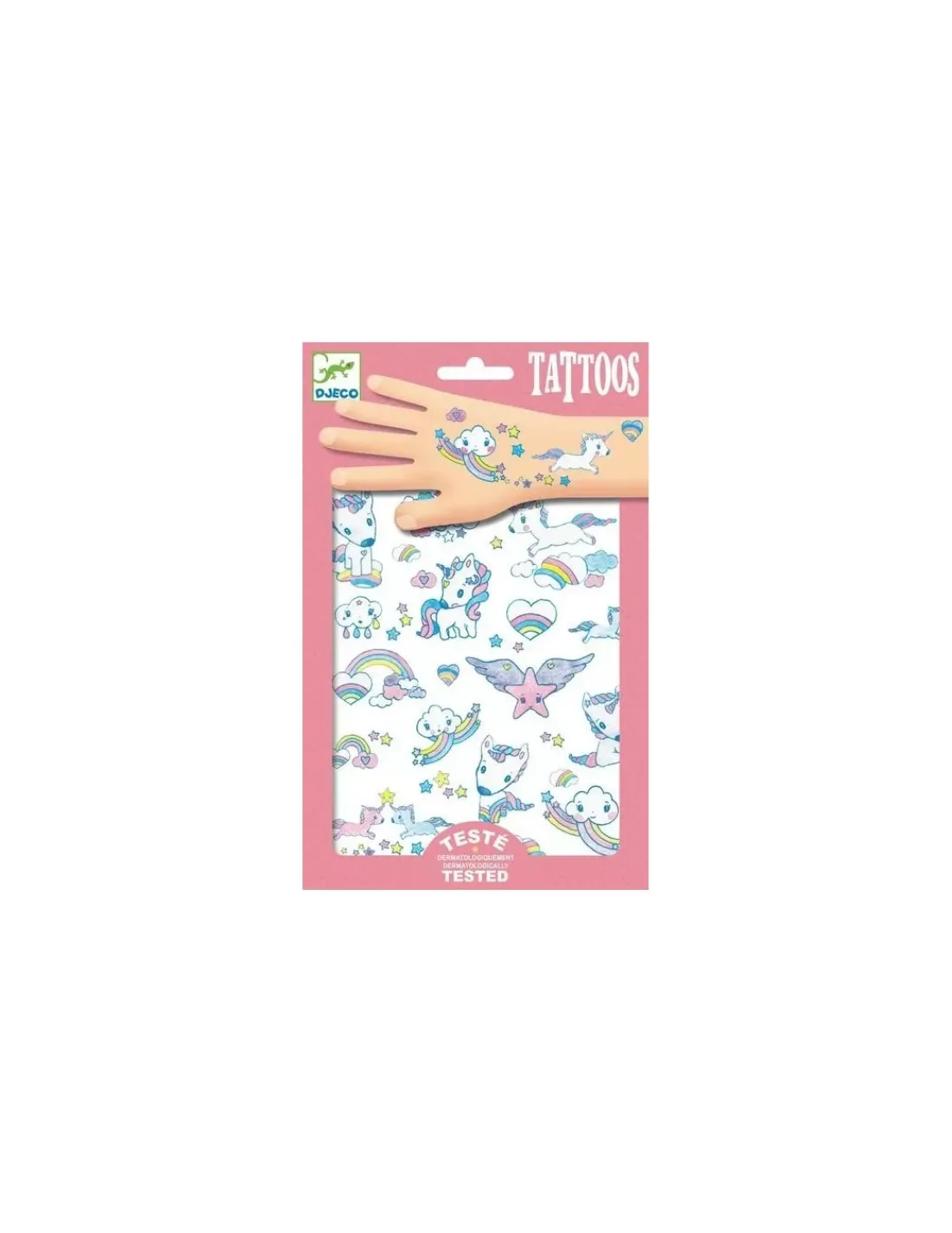 Enfant Djeco Tatouages licornes -