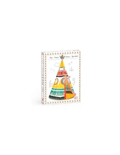 Enfant Little Big Room by Djeco Tipi multicolore - Djeco
