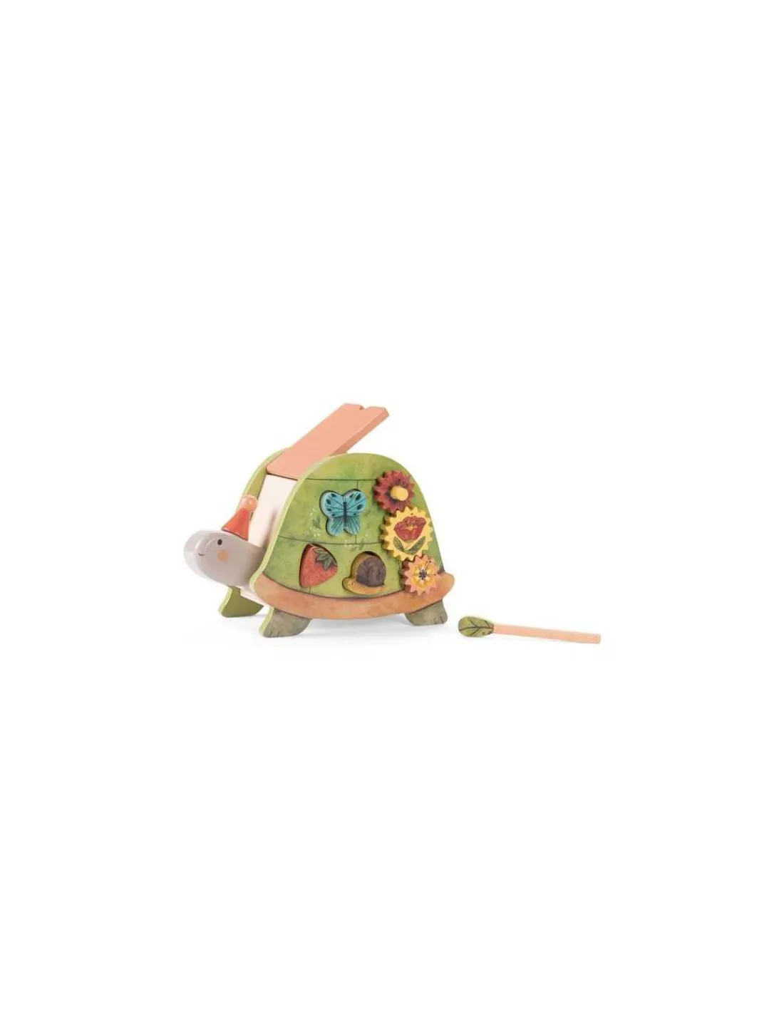 Moulin Roty Tortue d'activités Trois petits lapins -