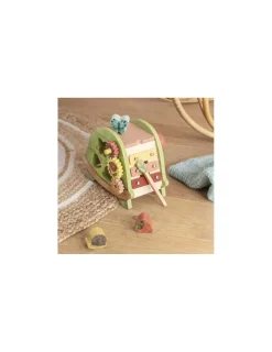 Moulin Roty Tortue d'activités Trois petits lapins -