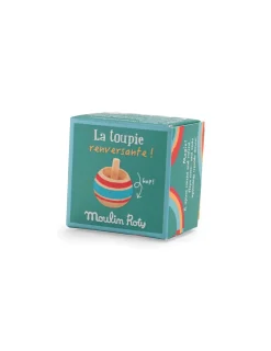Moulin Roty Toupie renversante bleue -