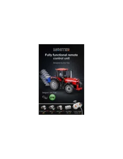 CaDA Bricks Tracteur multifonction 1675 pièces - CaDA Master