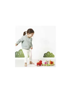 Janod Train à tirer Ferme -