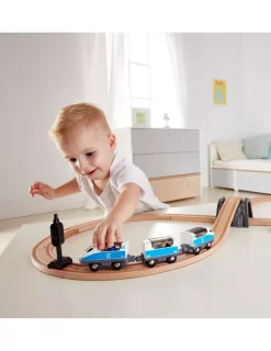 Hape Toys Train de passagers circuit en huit - Hape