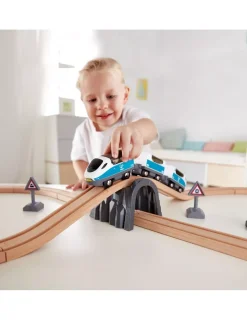 Hape Toys Train de passagers circuit en huit - Hape