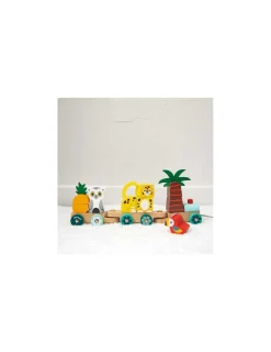Janod Train tropical à tirer Tropik -