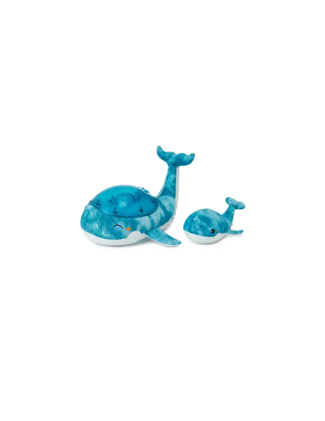 Cloud b Tranquil whale blue family Peluche musicale à projections -