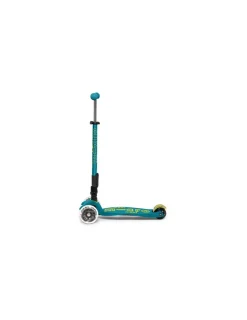 Micro Mobility Trottinette Maxi Micro Deluxe Pliable LED Vert -