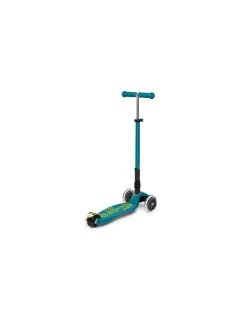 Micro Mobility Trottinette Maxi Micro Deluxe Pliable LED Vert -