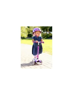 Micro Mobility Trottinette Mini Micro Deluxe LED Violet -
