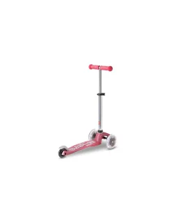 Micro Mobility Trottinette Mini Micro Deluxe LED Glitter rose -