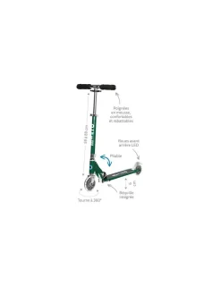 Micro Mobility Trottinette Sprite Led Néochrome -