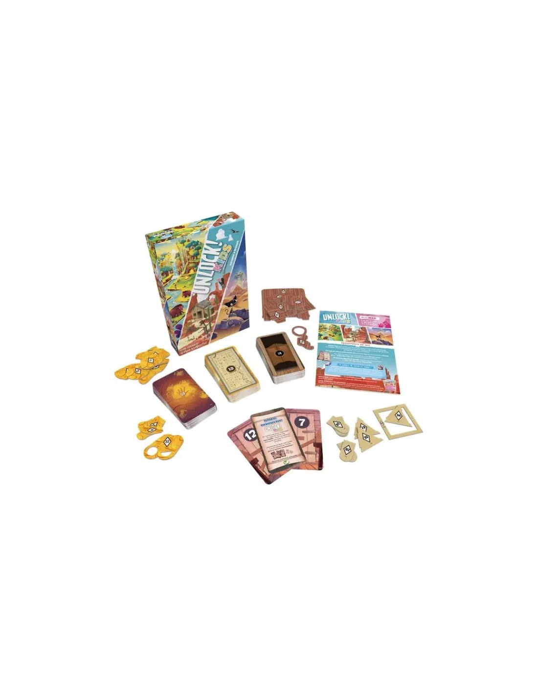 Enfant Asmodee Unlock! kids histoires d'époques - Space cowboys