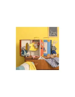 Moulin Roty Valise La petite armoire Nini La Grande Famille -