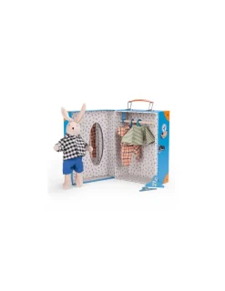 Moulin Roty Valise La petite armoire Sylvain La Grande Famille -