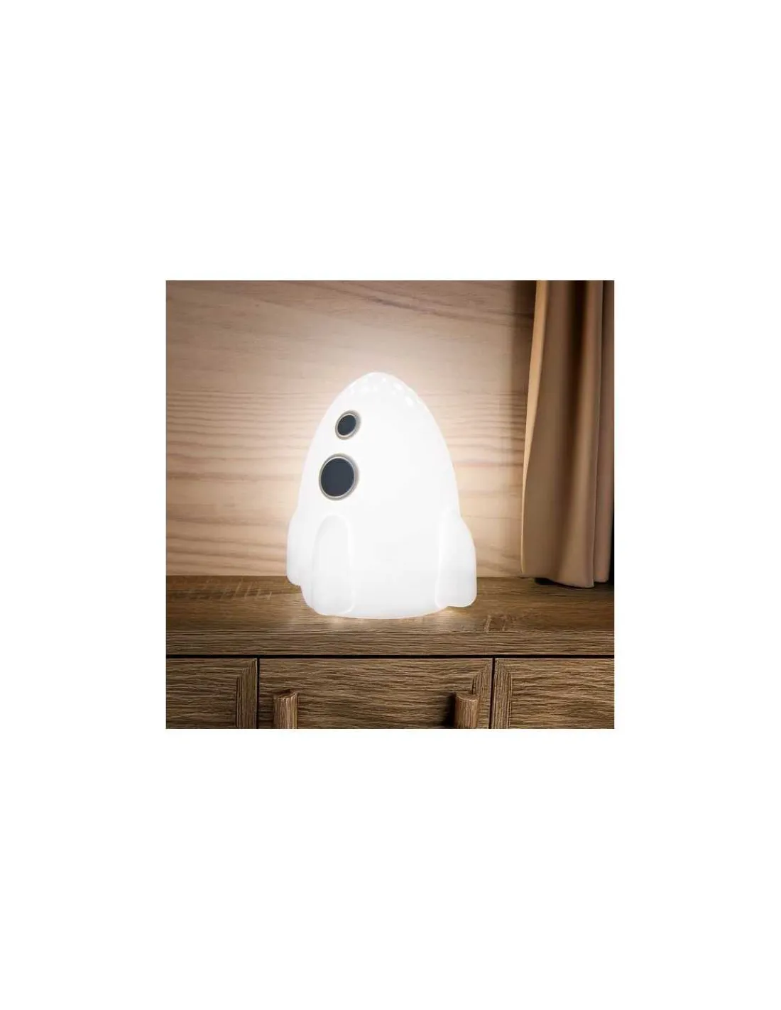 Enfant LittLe L Veilleuse fusée projecteur d'étoiles