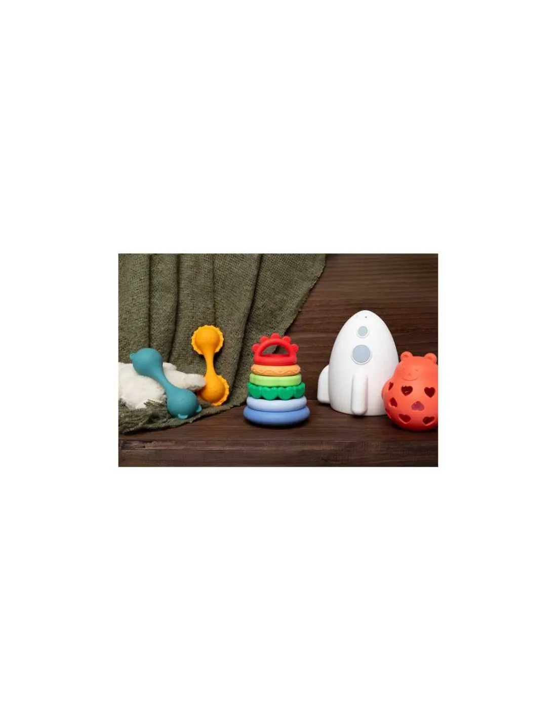 Enfant LittLe L Veilleuse fusée projecteur d'étoiles