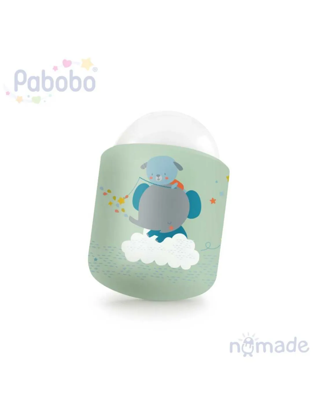 Enfant Pabobo Veilleuse nomade vert sauge -