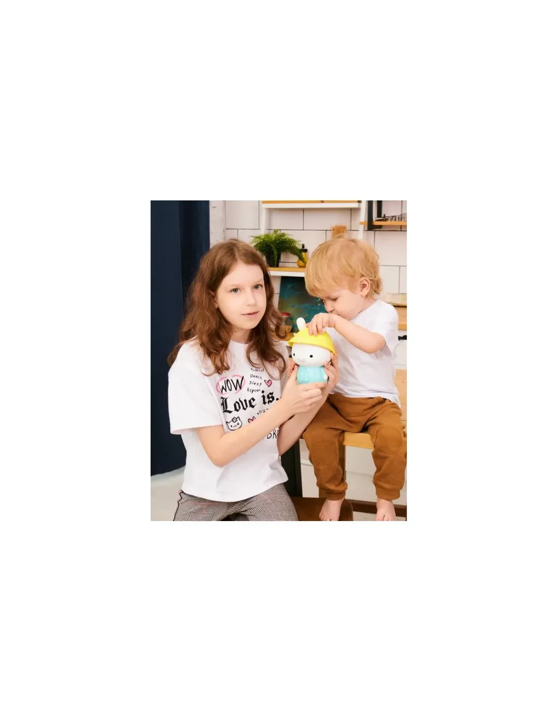 Enfant Alilo Veilleuse évolutive Baby Bunny Bleu