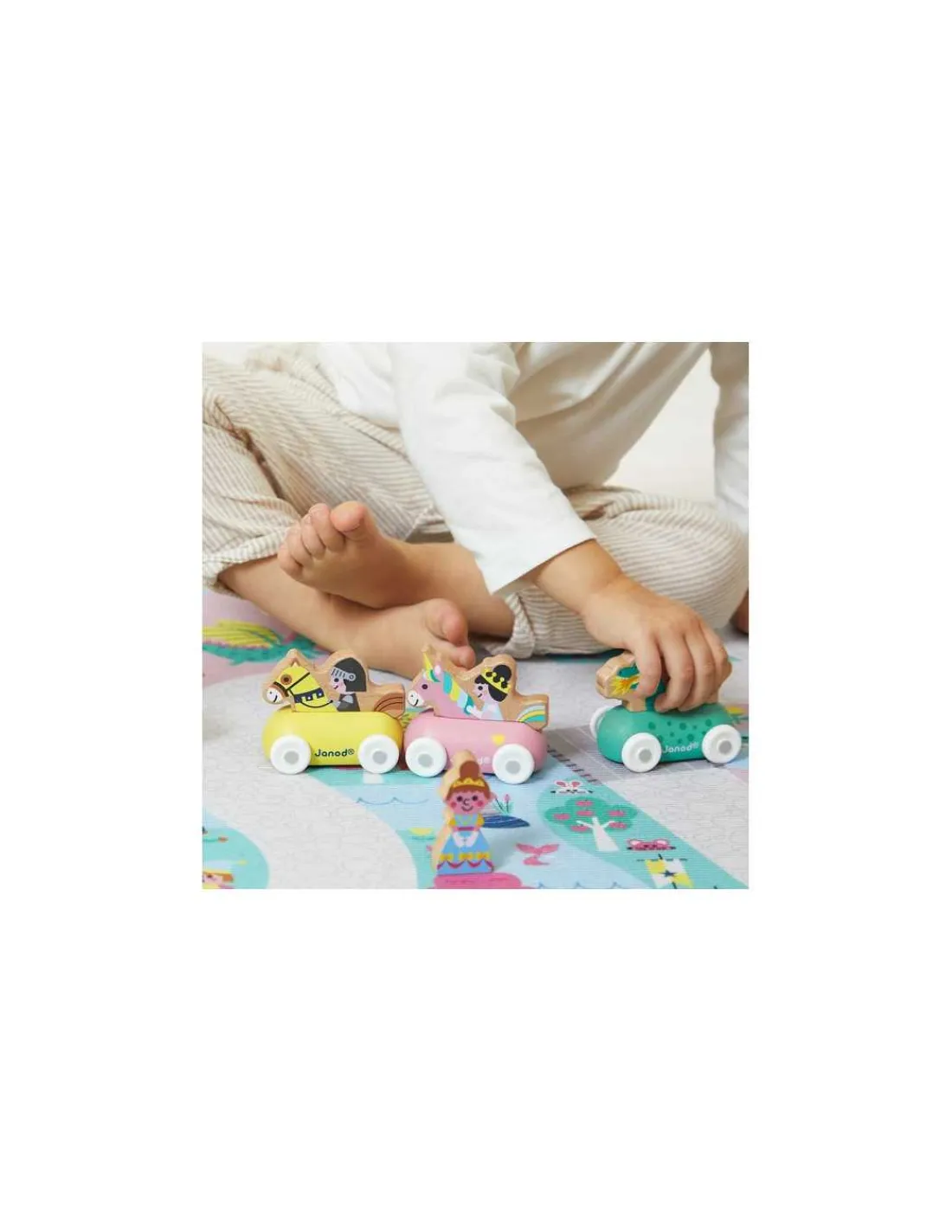 Janod Véhicule roulant chevalier Cross Roads -