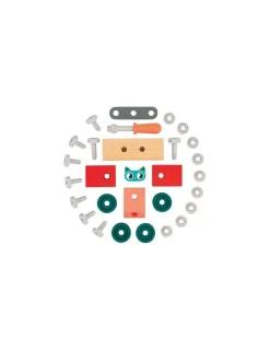 Janod Voiture à bricoler Chat Brico'Kids -